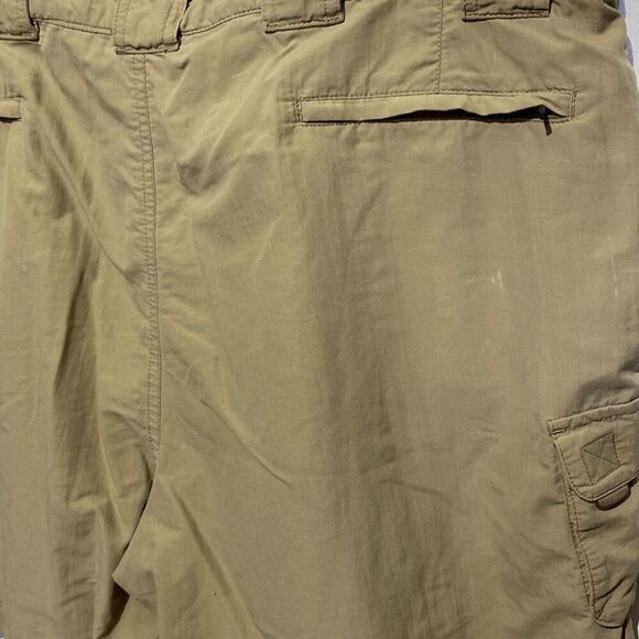 L.L. Bean Women's Tan High Waist Nylon Cargo Trekking Shorts Size XL - Picture 7 of 11